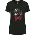 An American Soldier USA Army Marine Womens Wider Cut T-Shirt Black