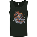 An Ancient Dragon on a Cloud Mens Vest Tank Top Black