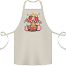 An Anime Voodoo Doll Cotton Apron 100% Organic Natural
