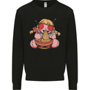 An Anime Voodoo Doll Kids Sweatshirt Jumper Black