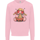 An Anime Voodoo Doll Kids Sweatshirt Jumper Light Pink
