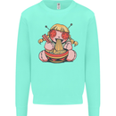 An Anime Voodoo Doll Kids Sweatshirt Jumper Peppermint
