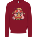 An Anime Voodoo Doll Kids Sweatshirt Jumper Red