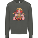 An Anime Voodoo Doll Kids Sweatshirt Jumper Storm Grey