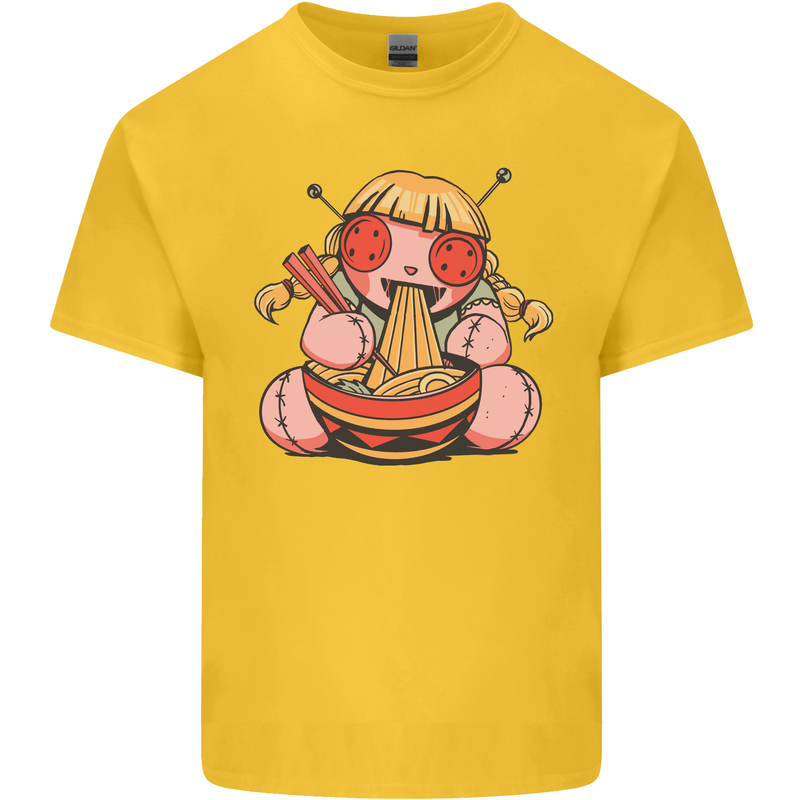 An Anime Voodoo Doll Kids T-Shirt Childrens Yellow
