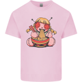 An Anime Voodoo Doll Mens Cotton T-Shirt Tee Top Light Pink