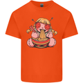 An Anime Voodoo Doll Mens Cotton T-Shirt Tee Top Orange