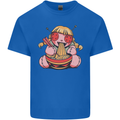 An Anime Voodoo Doll Mens Cotton T-Shirt Tee Top Royal Blue