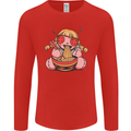 An Anime Voodoo Doll Mens Long Sleeve T-Shirt Red