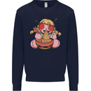 An Anime Voodoo Doll Mens Sweatshirt Jumper Navy Blue
