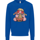 An Anime Voodoo Doll Mens Sweatshirt Jumper Royal Blue