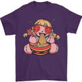 An Anime Voodoo Doll Mens T-Shirt 100% Cotton Purple