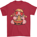 An Anime Voodoo Doll Mens T-Shirt 100% Cotton Red