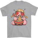 An Anime Voodoo Doll Mens T-Shirt 100% Cotton Sports Grey