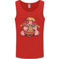 An Anime Voodoo Doll Mens Vest Tank Top Red