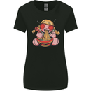 An Anime Voodoo Doll Womens Wider Cut T-Shirt Black