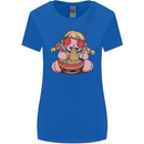 An Anime Voodoo Doll Womens Wider Cut T-Shirt Royal Blue