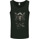 An Artistic Lion And Grizzly Bear Cub Mens Vest Tank Top Black