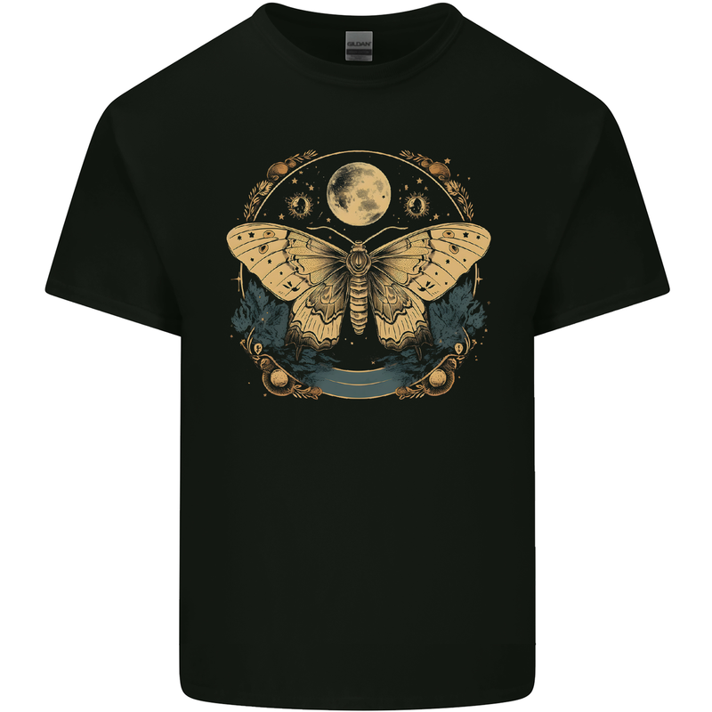 An Astral Butterfly Kids T-Shirt Childrens Black