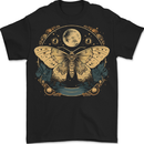 An Astral Butterfly Mens T-Shirt 100% Cotton BLACK