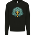 An Eagle Head Kids Sweatshirt Jumper Black