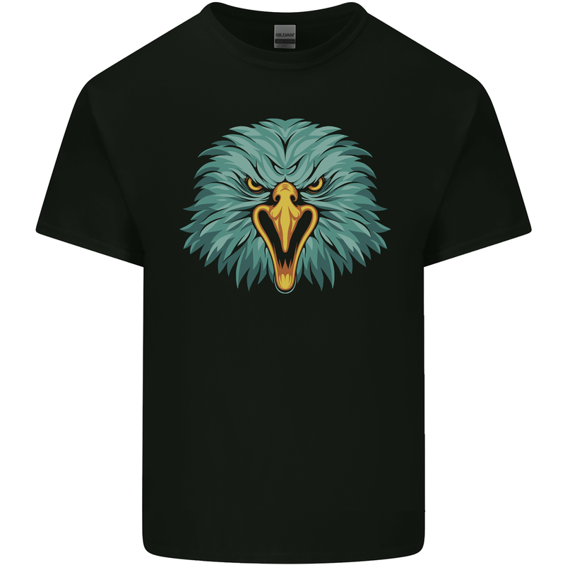 An Eagle Head Kids T-Shirt Childrens Black