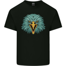 An Eagle Head Mens Cotton T-Shirt Tee Top Black