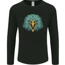 An Eagle Head Mens Long Sleeve T-Shirt Black