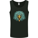 An Eagle Head Mens Vest Tank Top Black