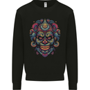 An Evil Clown Mask Skull Kids Sweatshirt Jumper Black