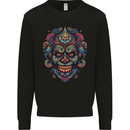 An Evil Clown Mask Skull Mens Sweatshirt Jumper Black