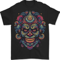 An Evil Clown Mask Skull Mens T-Shirt 100% Cotton BLACK