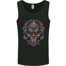 An Evil Clown Mask Skull Mens Vest Tank Top Black