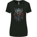 An Evil Sauron Mask Demon Womens Wider Cut T-Shirt Black