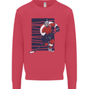 An Ice Hockey Player Kids Sweatshirt Jumper Heliconia