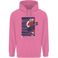 An Ice Hockey Player Mens 80% Cotton Hoodie Azelea