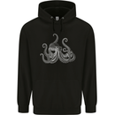 An Octopus Scuba Diver Deep Sea Diving Childrens Kids Hoodie Black