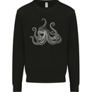 An Octopus Scuba Diver Deep Sea Diving Mens Sweatshirt Jumper Black