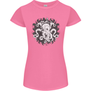 An Octopus in the Deep Ocean Sailor Sailing Womens Petite Cut T-Shirt