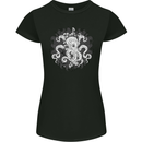 An Octopus in the Deep Ocean Sailor Sailing Womens Petite Cut T-Shirt