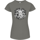 An Octopus in the Deep Ocean Sailor Sailing Womens Petite Cut T-Shirt
