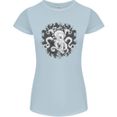 An Octopus in the Deep Ocean Sailor Sailing Womens Petite Cut T-Shirt