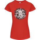 An Octopus in the Deep Ocean Sailor Sailing Womens Petite Cut T-Shirt