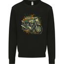 An Old Motorbike Retro Biker Motorcycle Mens Sweatshirt Jumper Black