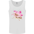 An Orchid Mantis Mens Vest Tank Top White