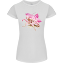 An Orchid Mantis Womens Petite Cut T-Shirt White