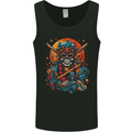 An Oriental Samurai Skull MMA Martial Arts Mens Vest Tank Top Black