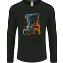 An Urban Teddy Bear Mens Long Sleeve T-Shirt Black