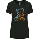 An Urban Teddy Bear Womens Wider Cut T-Shirt Black