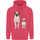 Anatolian Shepherd Dog and Puppy Childrens Kids Hoodie Heliconia